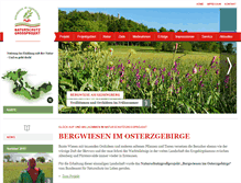 Tablet Screenshot of bergwiesen-osterzgebirge.de